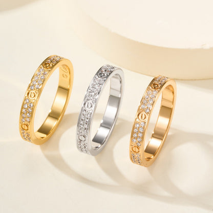 [Rosla]LOVE RING 2.65MM DIAMOND
