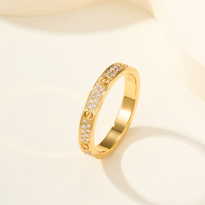 [Rosla]LOVE RING 2.65MM DIAMOND
