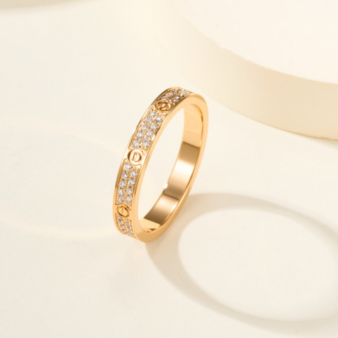 [Rosla]LOVE RING 2.65MM DIAMOND