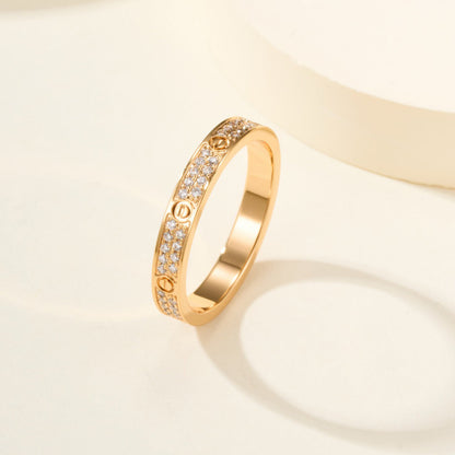 [Rosla]LOVE RING 2.65MM DIAMOND
