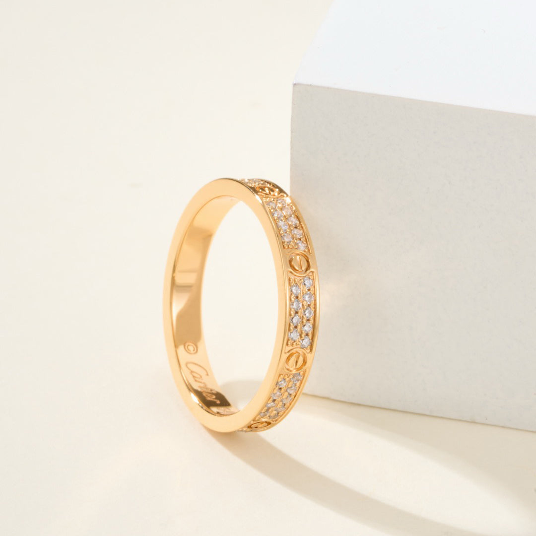 [Rosla]LOVE RING 2.65MM DIAMOND