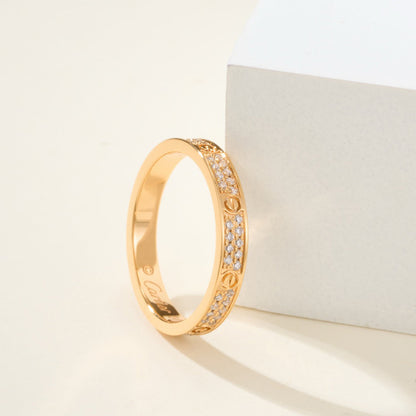 [Rosla]LOVE RING 2.65MM DIAMOND