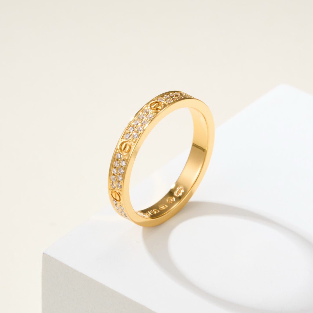 [Rosla]LOVE RING 2.65MM DIAMOND