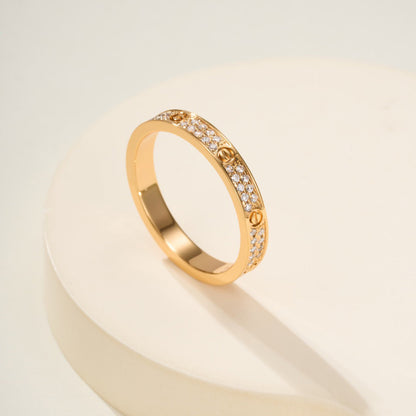 [Rosla]LOVE RING 2.65MM DIAMOND