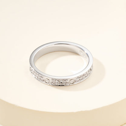 [Rosla]LOVE RING 2.65MM DIAMOND