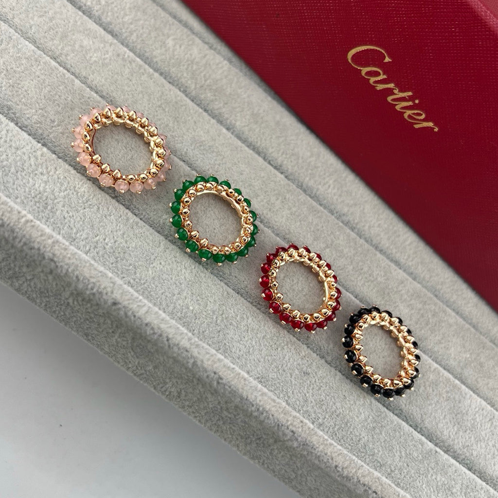 [Rosla]CLASH 7.9MM AGATE CHALCEDONY RING