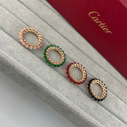 [Rosla]CLASH 7.9MM AGATE CHALCEDONY RING
