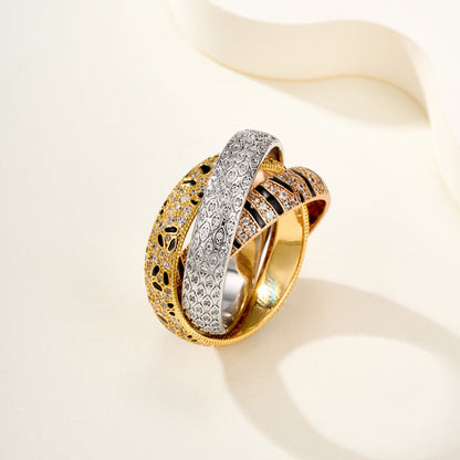 [Rosla]TRINITY  RING LEOPARD PRINT