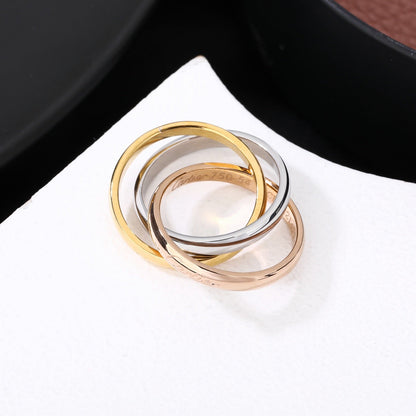[Rosla]TRINITY 3.2MM RING COLLECTION