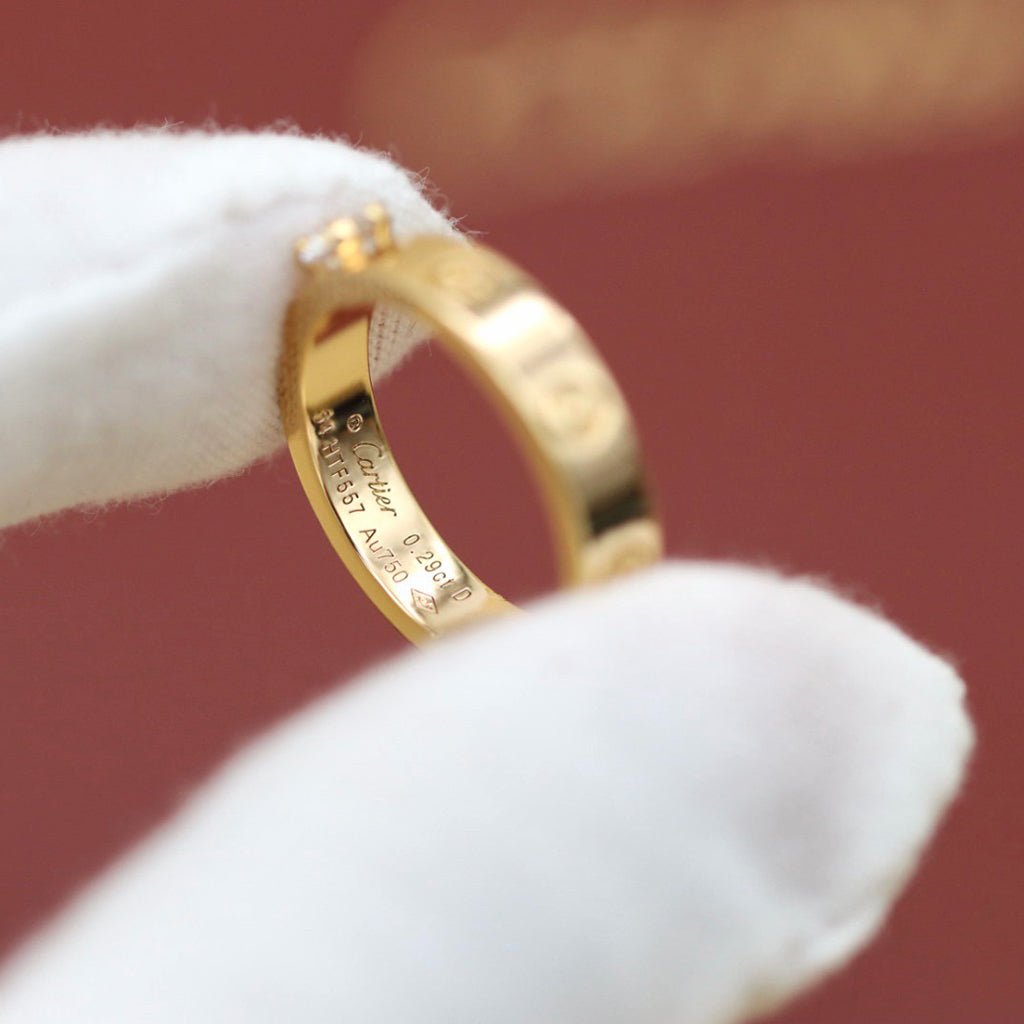 [Rosla]LOVE RING 3.6MM 1 BIG DIAMOND