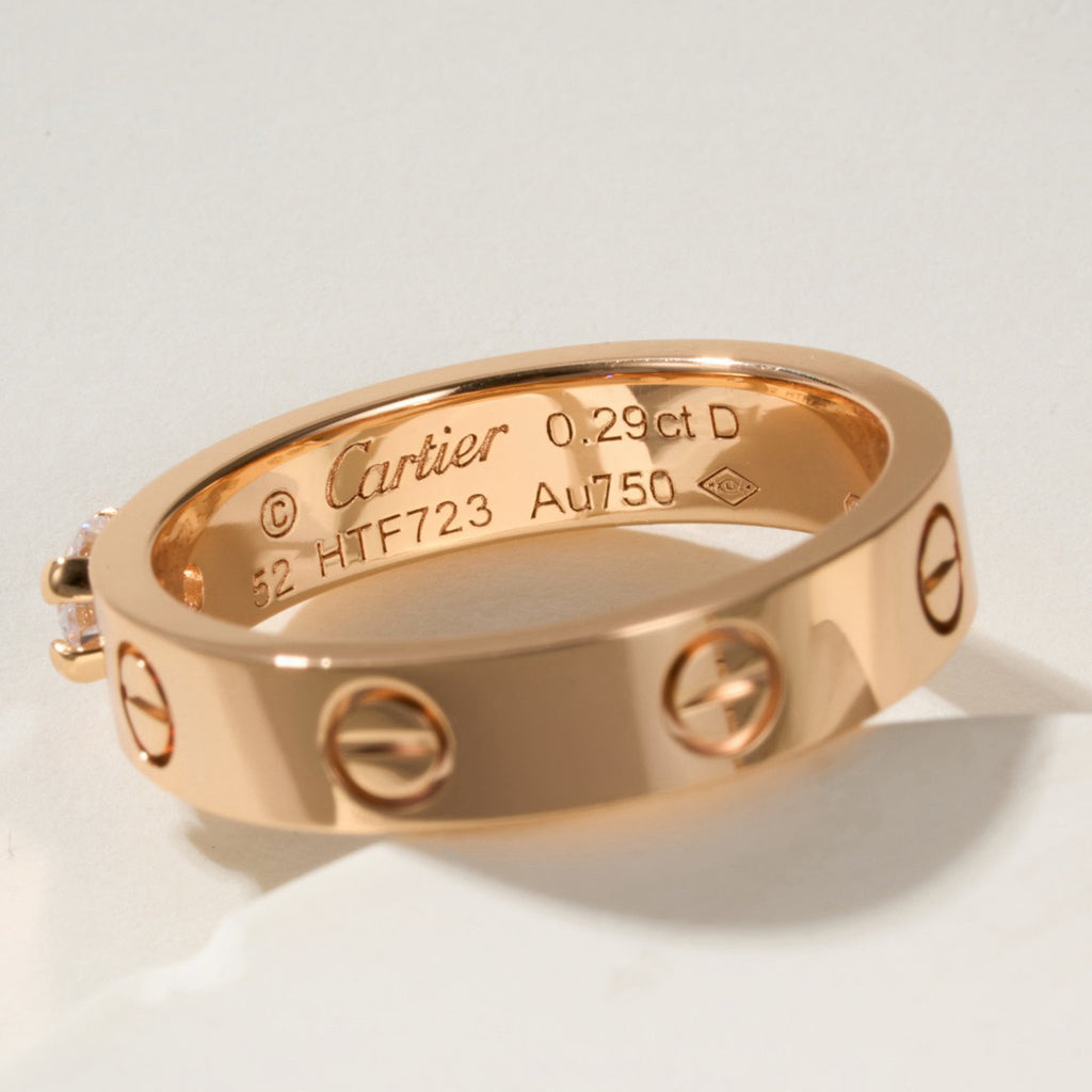 [Rosla]LOVE RING 3.6MM 1 BIG DIAMOND