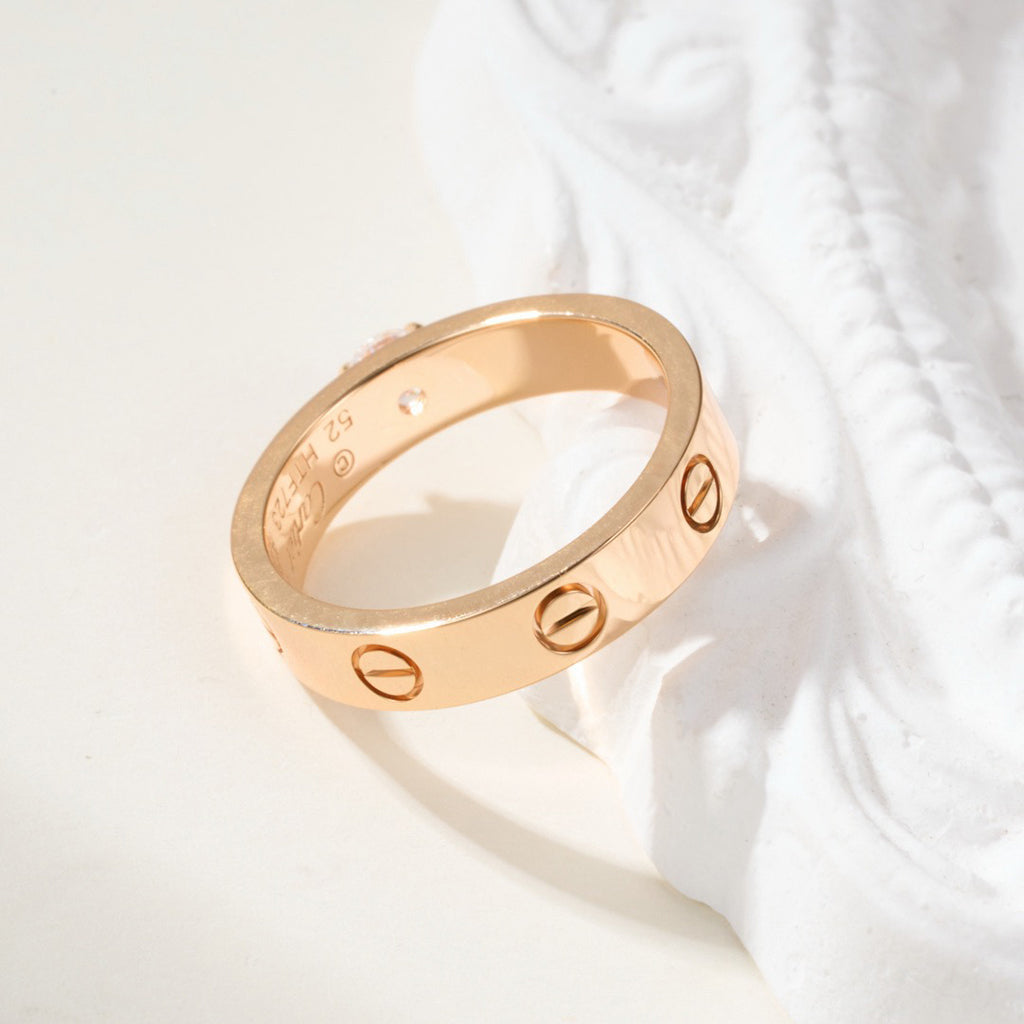 [Rosla]LOVE RING 3.6MM 1 BIG DIAMOND