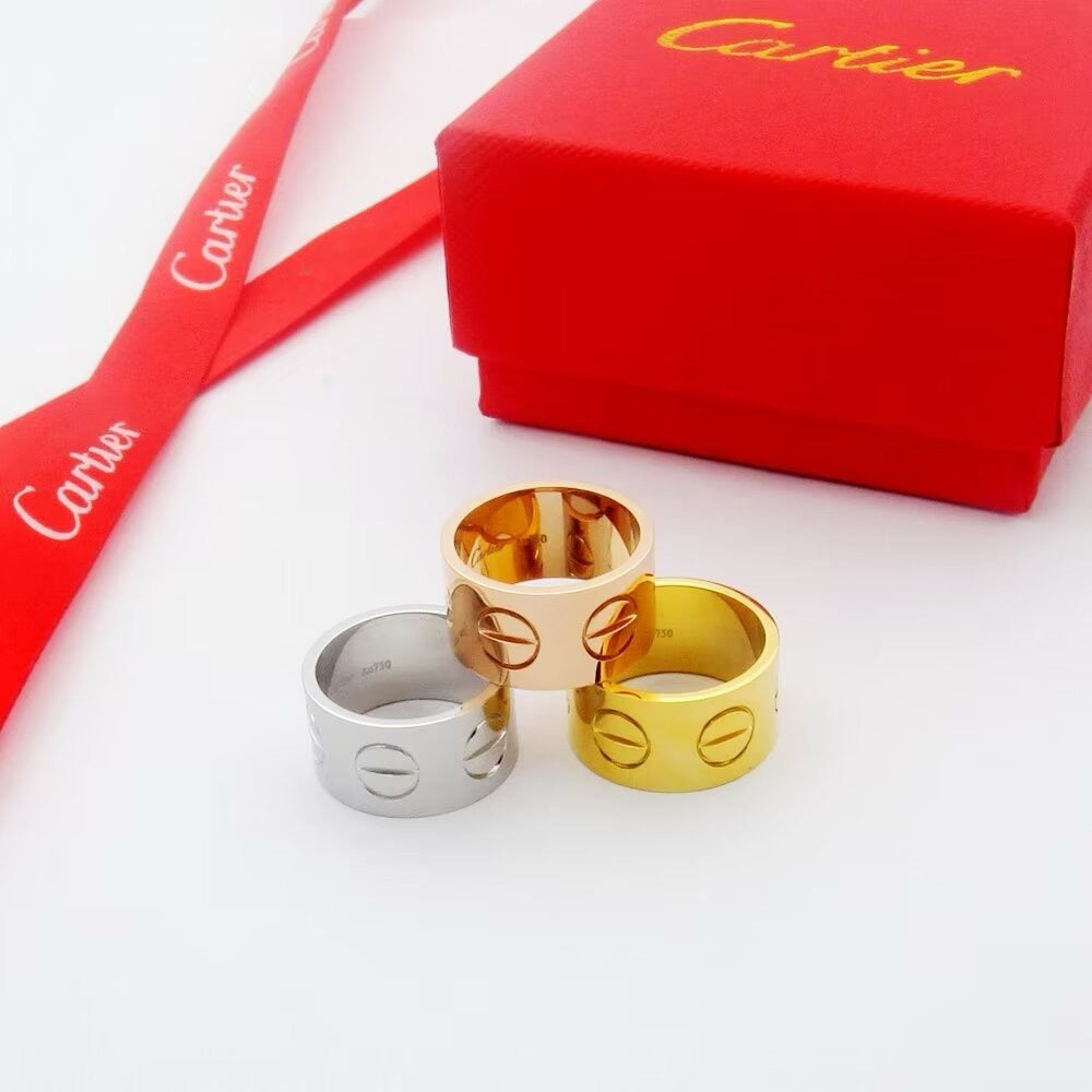 [Rosla]LOVE 11MM LARGE RING