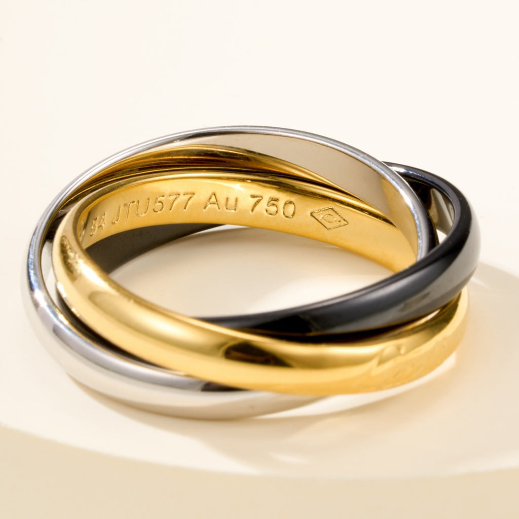 [Rosla]TRINITY 3.2MM RING BLACK CERAMIC