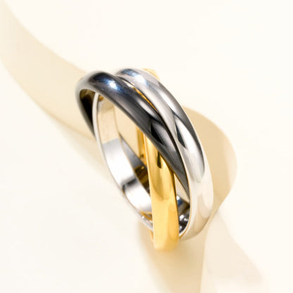 [Rosla]TRINITY 3.2MM RING BLACK CERAMIC