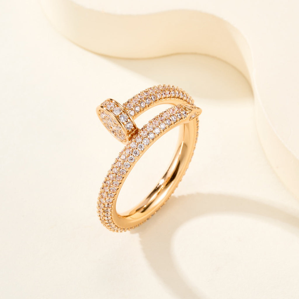 [Rosla]JUSTE RING 2.6MM FULL DIAMOND