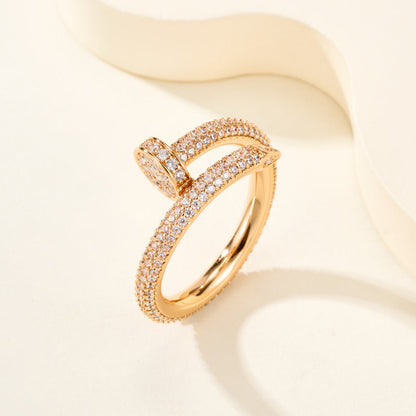 [Rosla]JUSTE RING 2.6MM FULL DIAMOND
