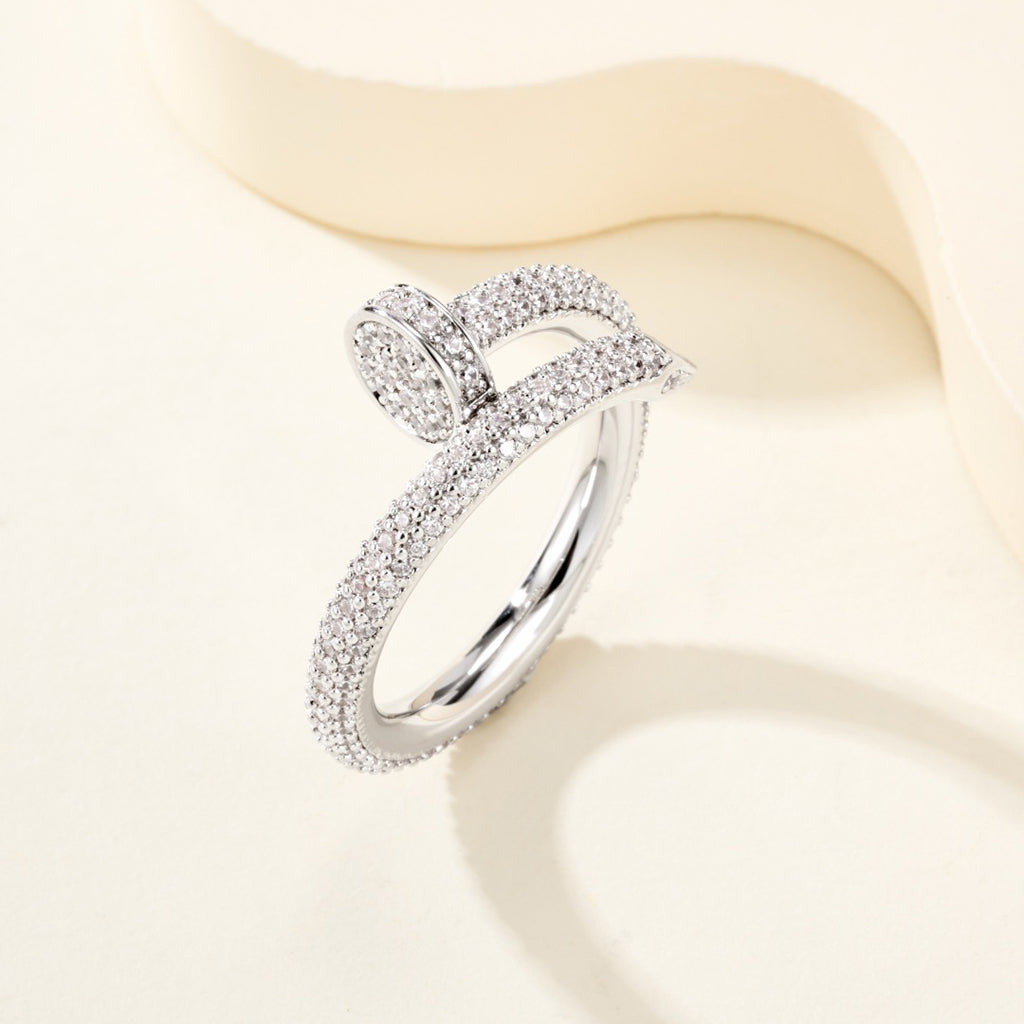 [Rosla]JUSTE RING 2.6MM FULL DIAMOND