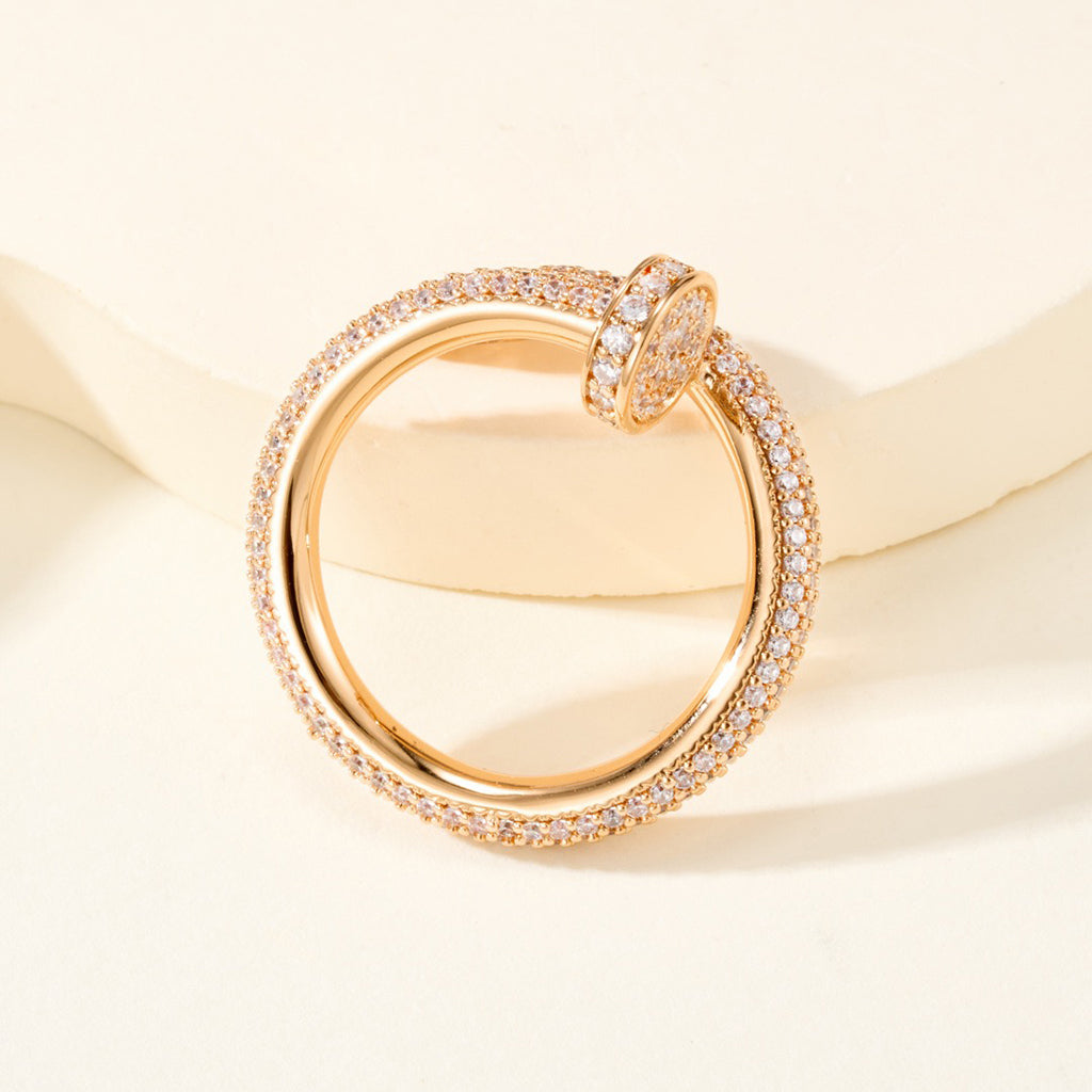 [Rosla]JUSTE RING 2.6MM FULL DIAMOND