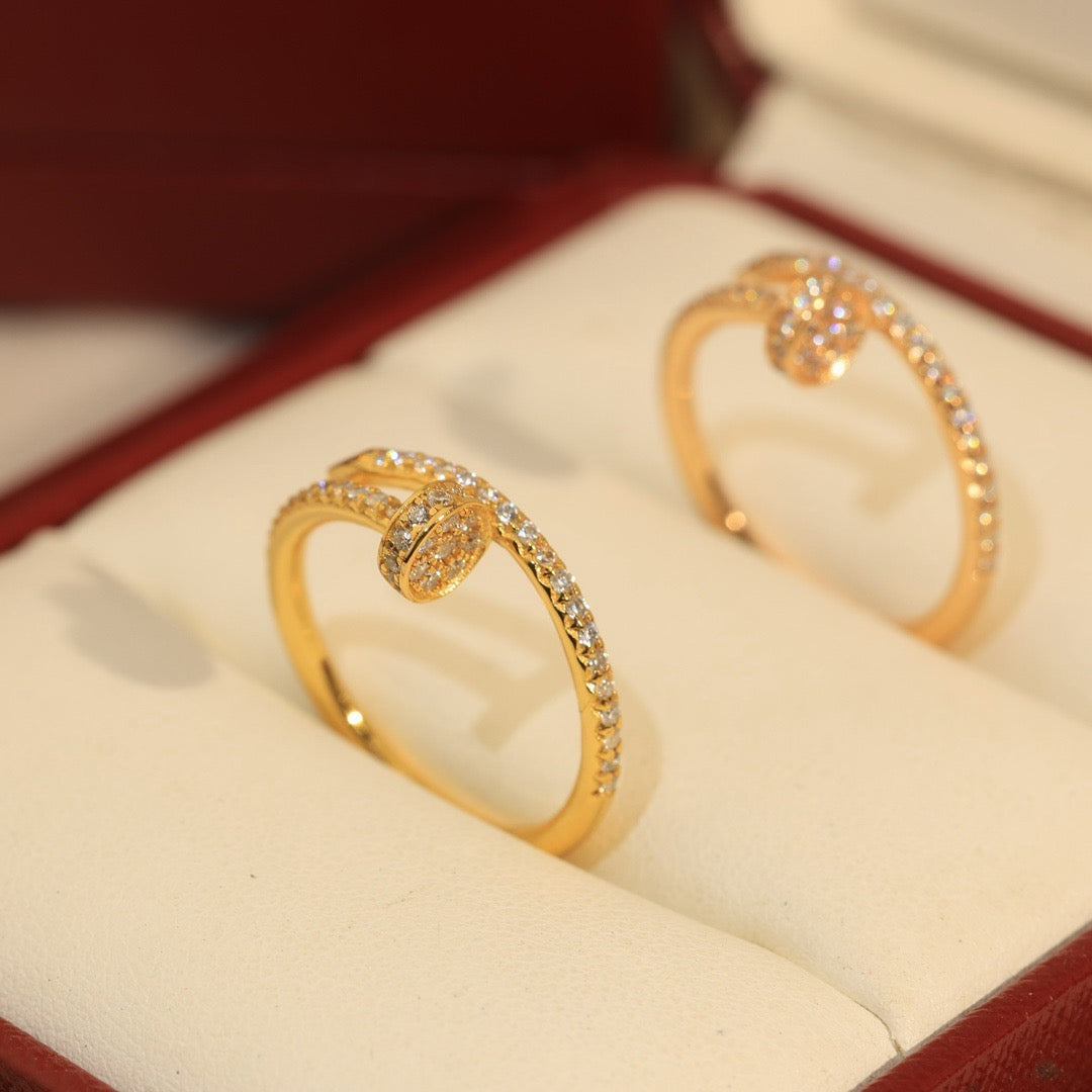 [Rosla]JUSTE 1.8MM FULL DIAMOND RING
