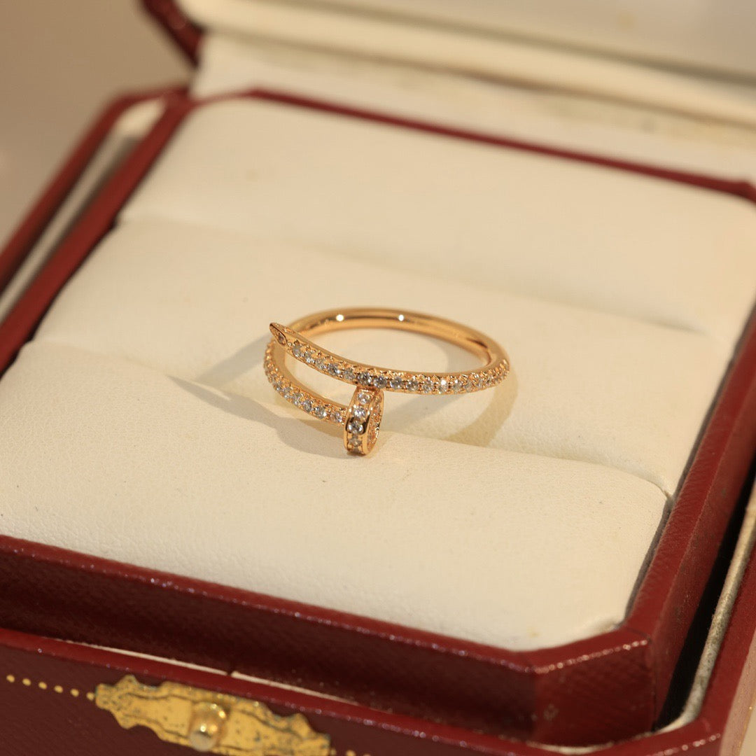 [Rosla]JUSTE 1.8MM FULL DIAMOND RING
