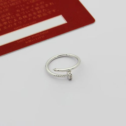 [Rosla]JUSTE 1.8MM HALF DIAMOND RING