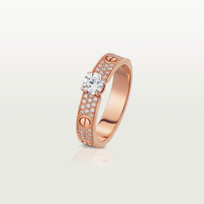 [Rosla]LOVE RING 3.6MM 1 BIG DIAMOND FULL DIAMOND