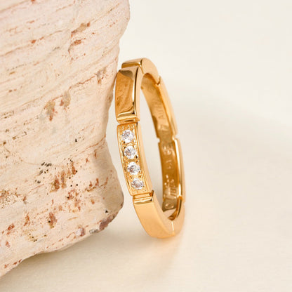 [Rosla]MAILLON PANTHERE 4 DIAMOND RING