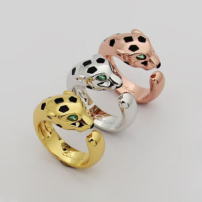 [Rosla]PANTHERE SPOTTED MEDIUM RING