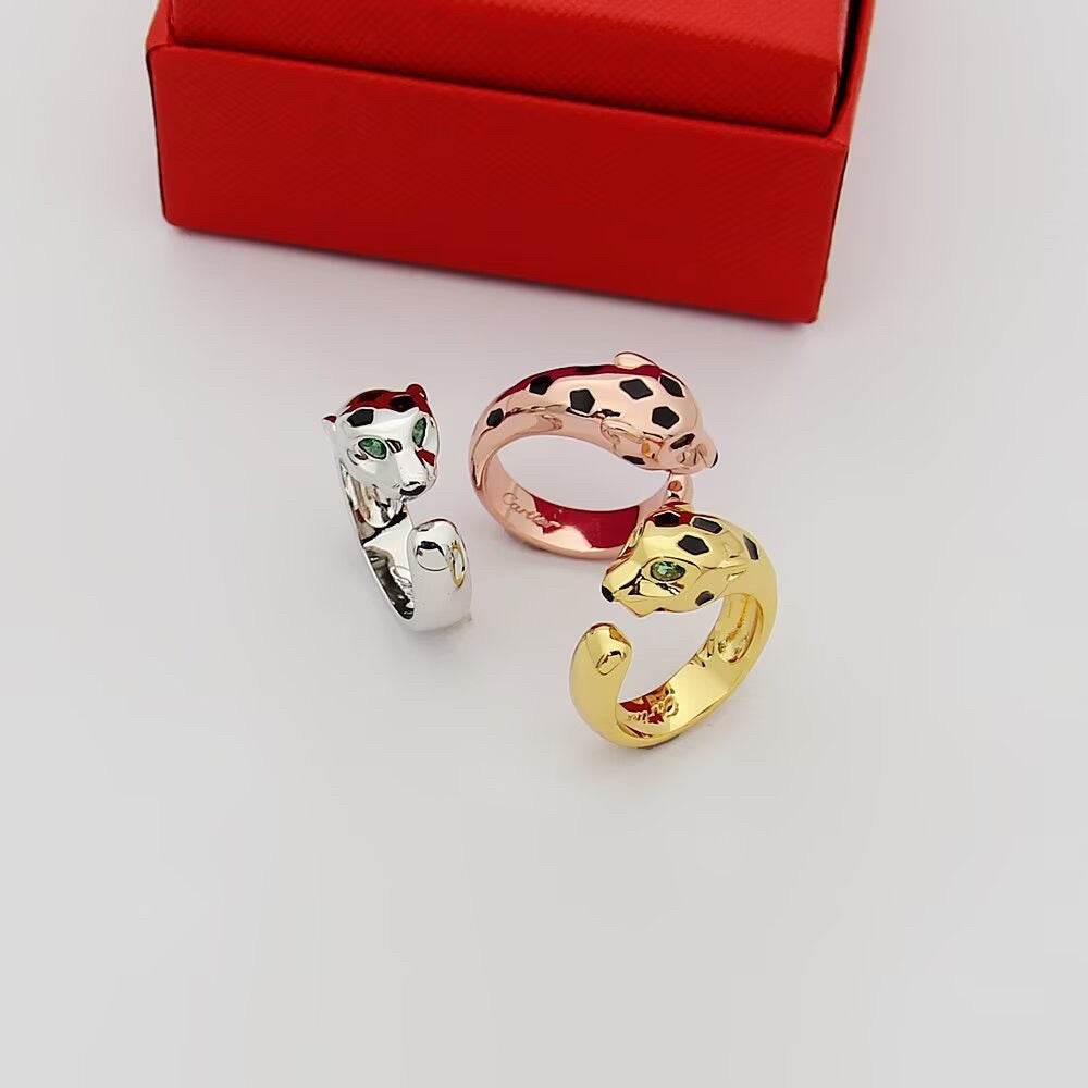 [Rosla]PANTHERE SPOTTED MEDIUM RING