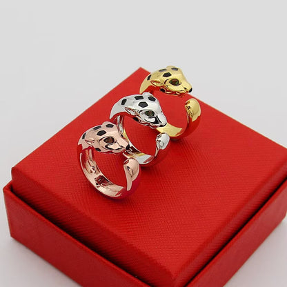 [Rosla]PANTHERE SPOTTED MEDIUM RING