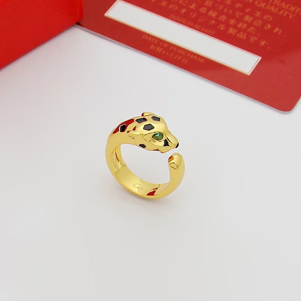 [Rosla]PANTHERE SPOTTED MEDIUM RING