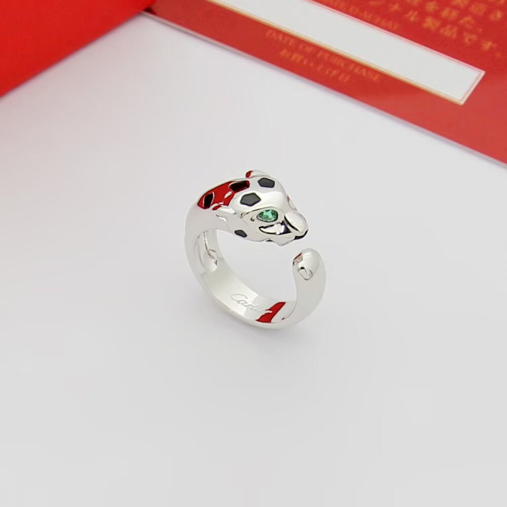 [Rosla]PANTHERE SPOTTED MEDIUM RING