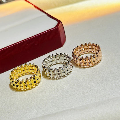 [Rosla]CLASH 9.2MM DOUBLE ROW RING