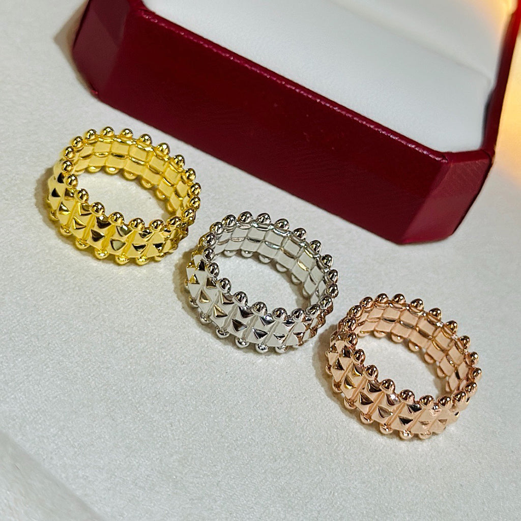 [Rosla]CLASH 9.2MM DOUBLE ROW RING
