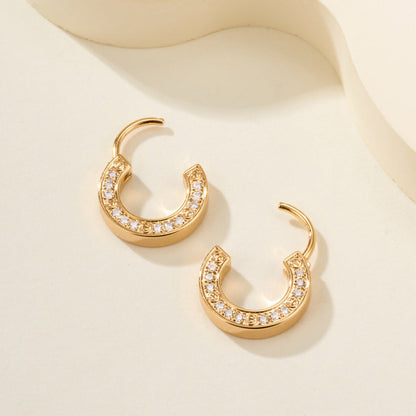 [Rosla]LOVE DIAMOND EARRINGS