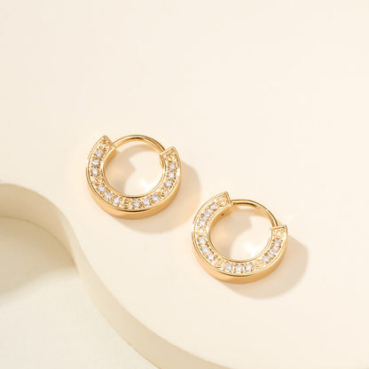 [Rosla]LOVE DIAMOND EARRINGS