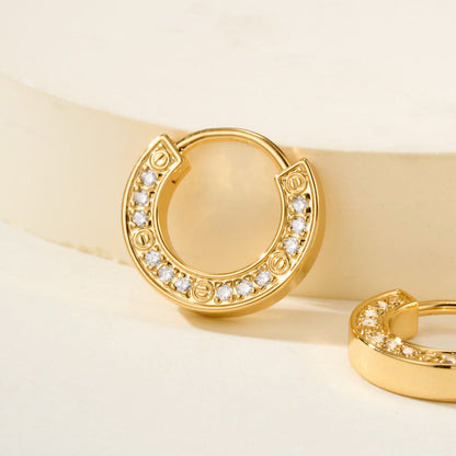 [Rosla]LOVE DIAMOND EARRINGS