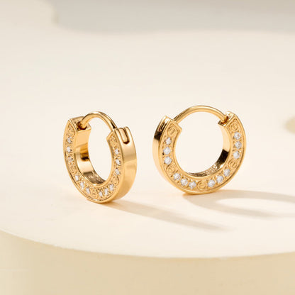 [Rosla]LOVE DIAMOND EARRINGS
