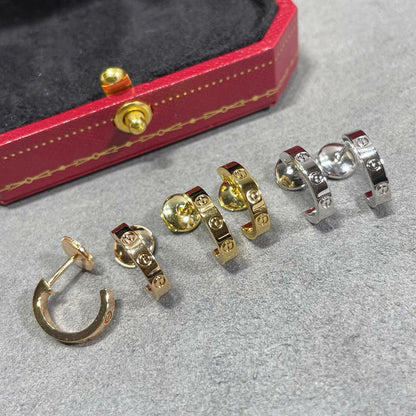 [Rosla]LOVE EARRINGS 2.65 MM NO DIAMOND SMALL