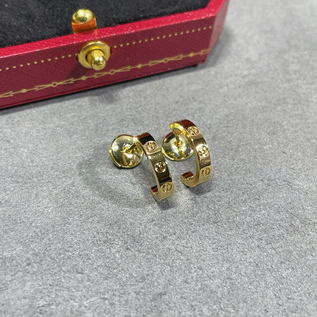 [Rosla]LOVE EARRINGS 2.65 MM NO DIAMOND SMALL