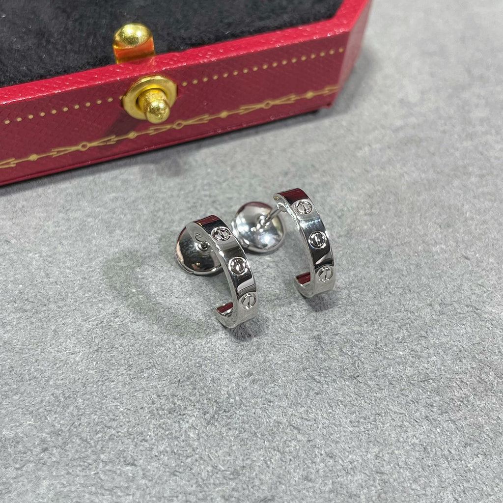[Rosla]LOVE EARRINGS 2.65 MM NO DIAMOND SMALL