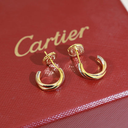 [Rosla]TRINITY ON DIAMOND MINI EARRINGS