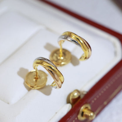 [Rosla]TRINITY ON DIAMOND MINI EARRINGS