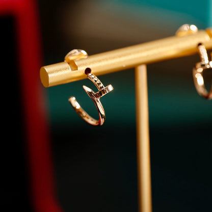 [Rosla]JUSTE NO DIAMOND SMALL EARRINGS