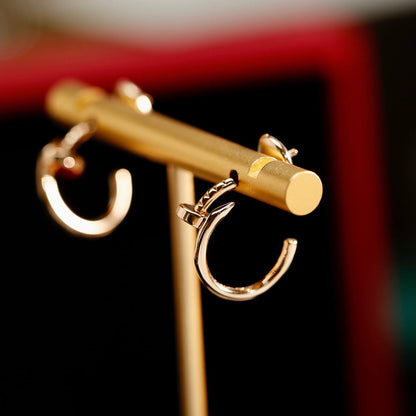 [Rosla]JUSTE NO DIAMOND SMALL EARRINGS