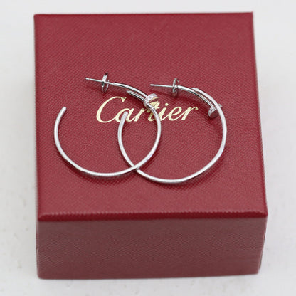 [Rosla]JUSTE HALF DIAMOND LARGE EARRINGS