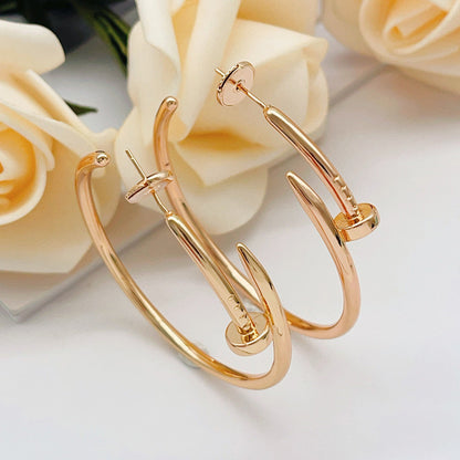 [Rosla]JUSTE NO DIAMOND LARGE EARRINGS