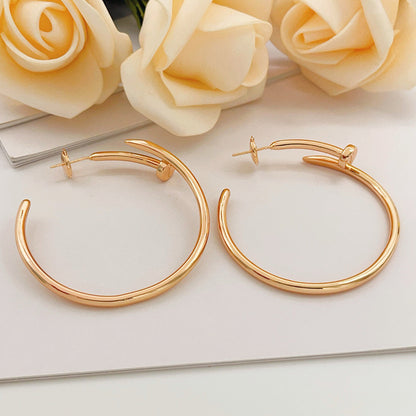 [Rosla]JUSTE NO DIAMOND LARGE EARRINGS
