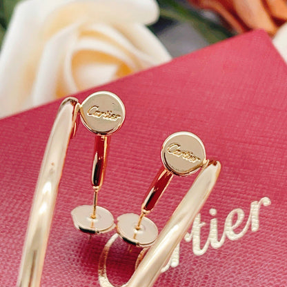 [Rosla]JUSTE NO DIAMOND LARGE EARRINGS
